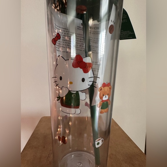 STARBUCKS HELLO KITTY COLD CUP 24 FL. OZ. 2025 XMASIN HANDSHIPS FAST